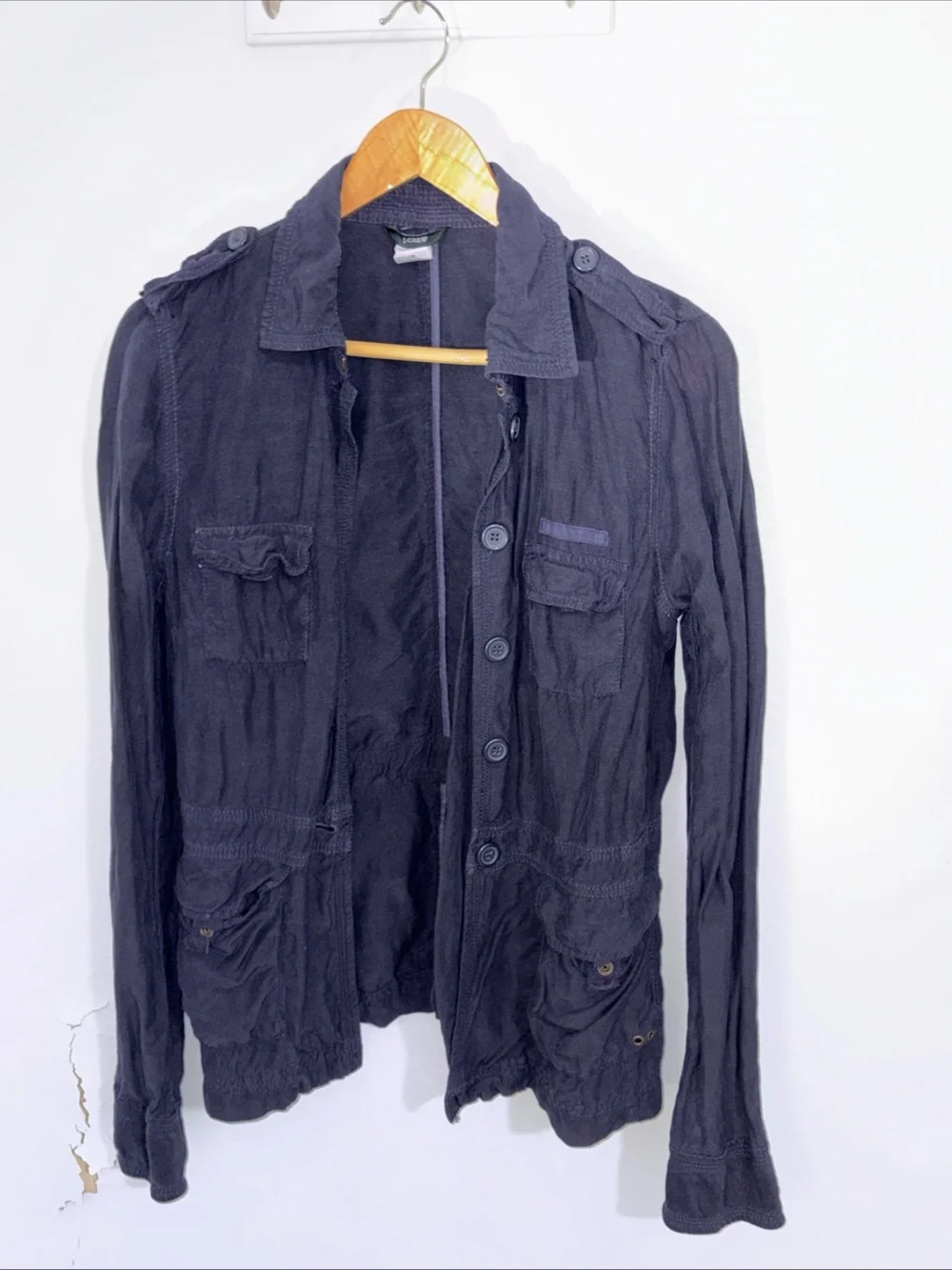 J. Crew Navy Utility Field Jacket